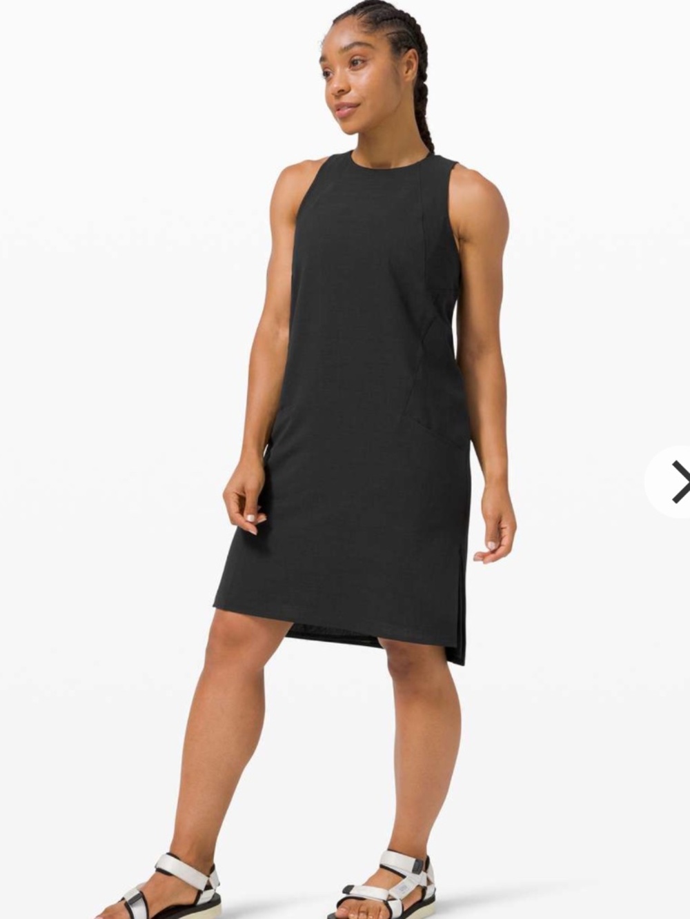 Lululemon shift in time dress, black 6-8